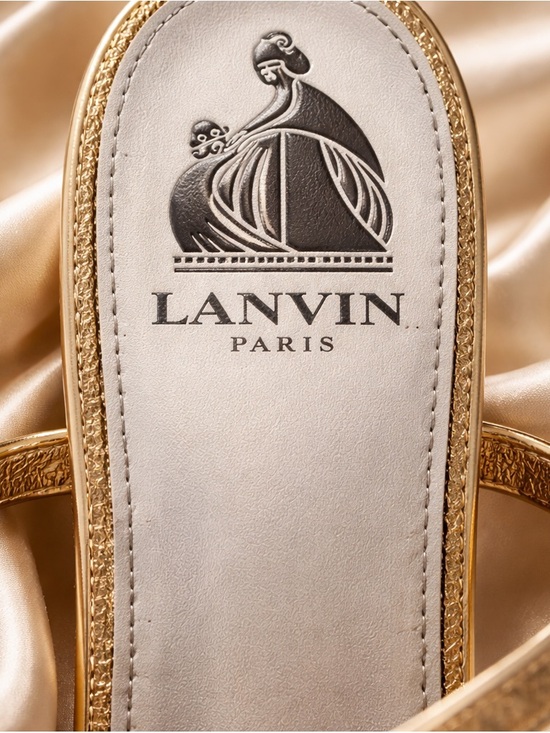 Lanvin paris gold braided‎ sandals - accepts offers